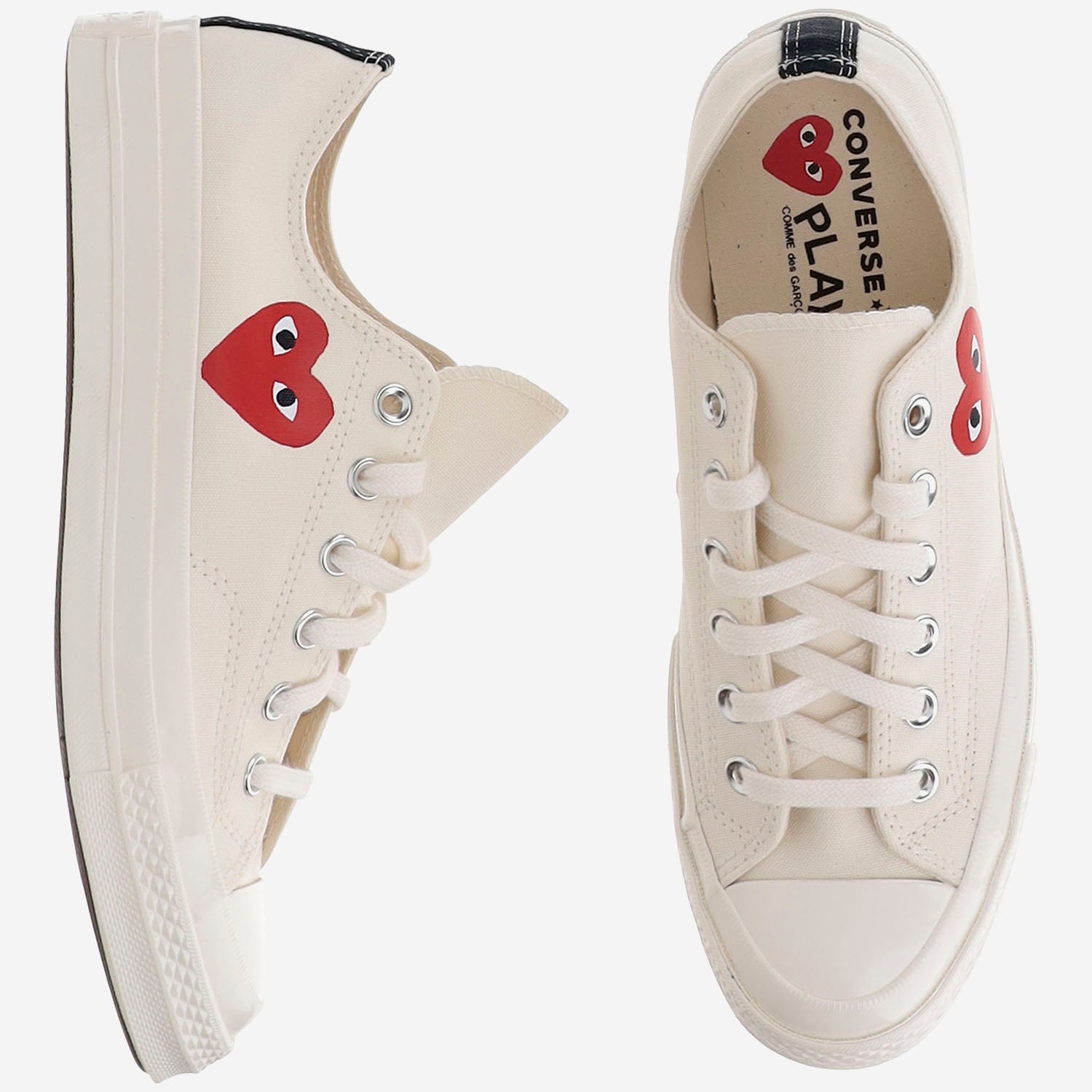 SNEAKERS COMME DES GARÇONS X CONVERSE IN TELA AZK128001 2 PLAY 