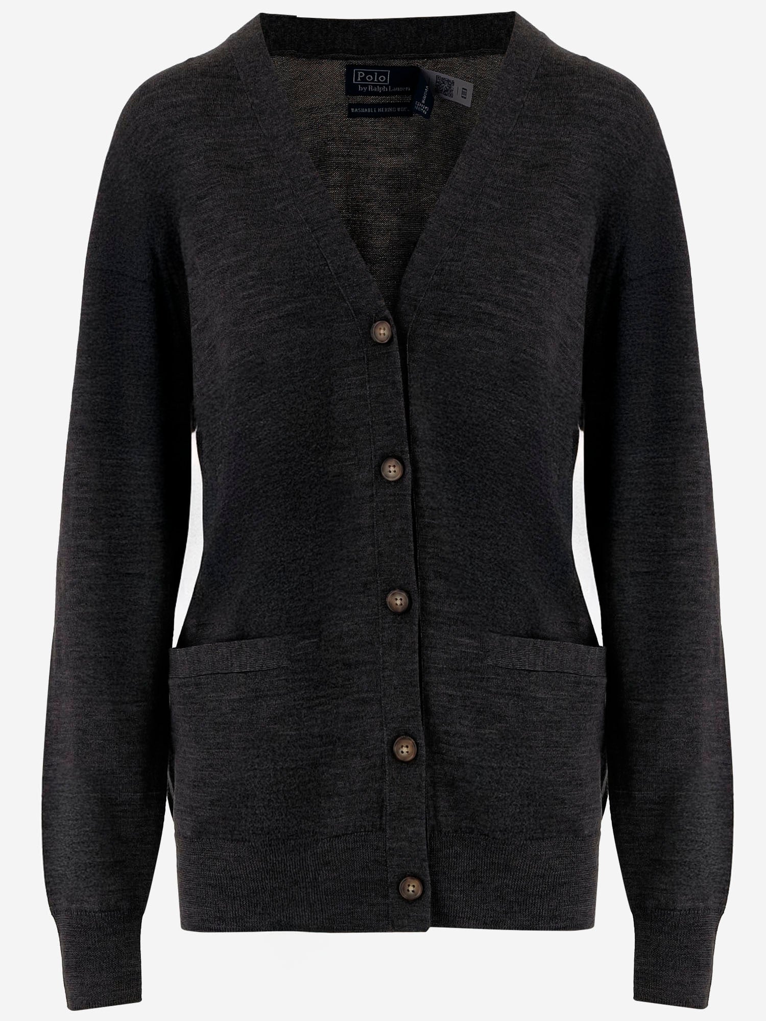 Cardigan in lana con tasche 211972138 003 POLO RALPH LAUREN 