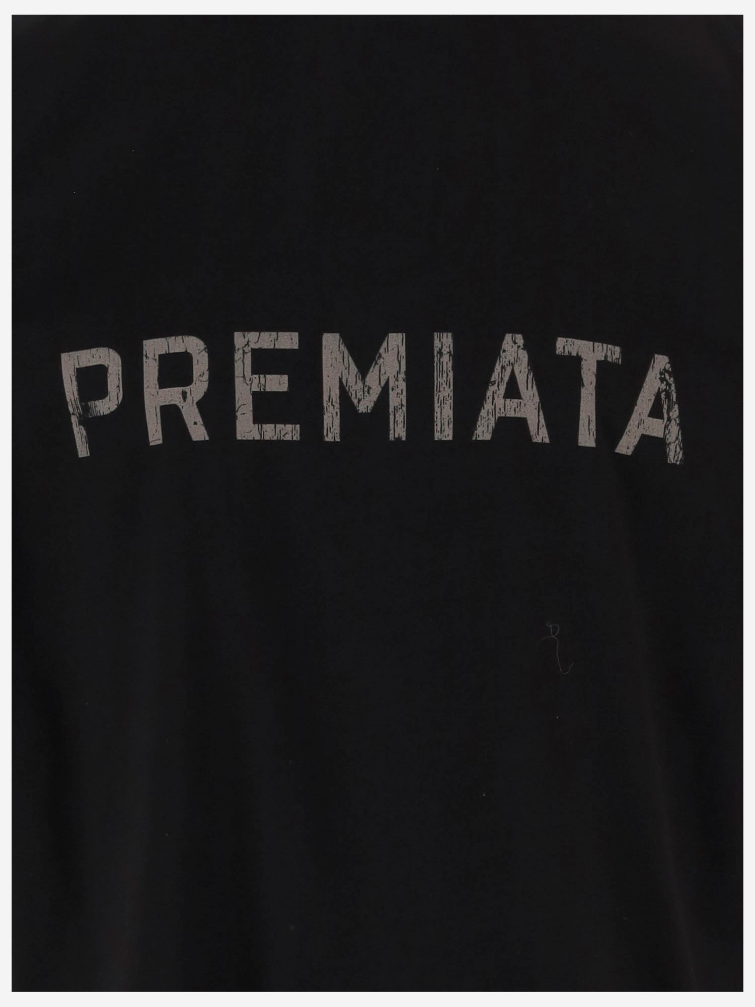 T-SHIRT IN COTONE CON LOGO PA1031 BLACK PREMIATA 