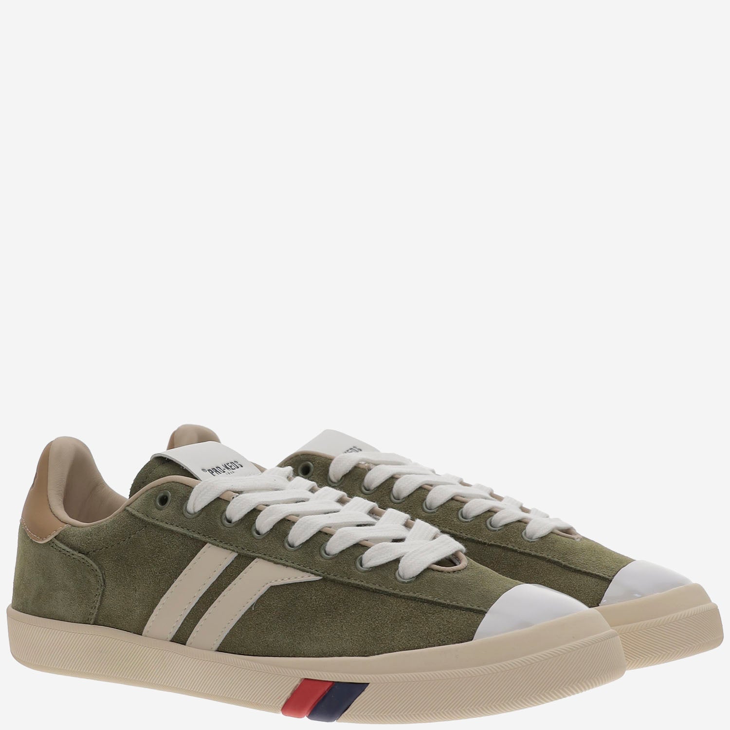 SNEAKERS COURT ACE IN PELLE SACAMOSCIATA C225CLM SL81501XW PRO-KEDS 