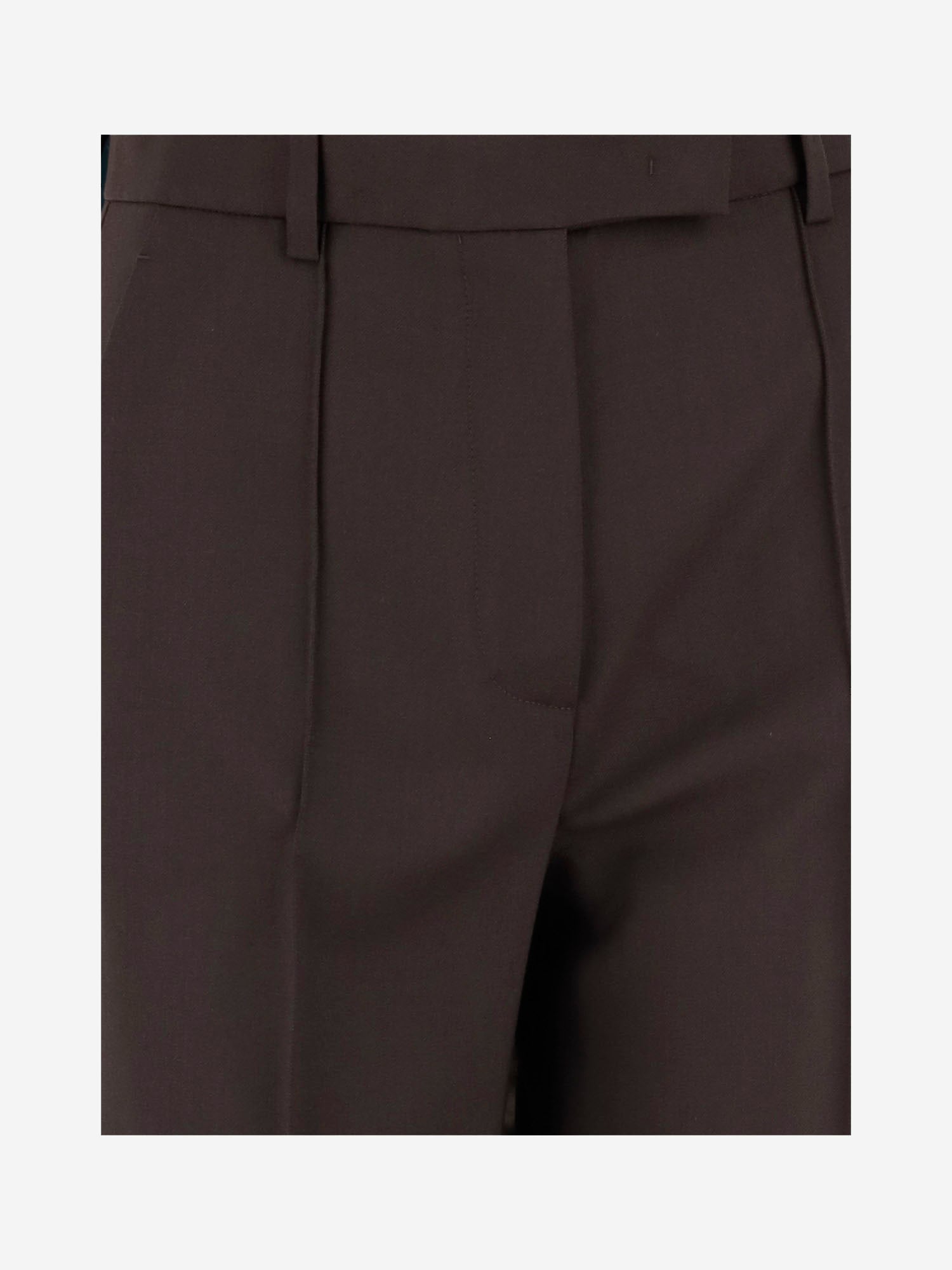 PANTALONI IN LANA E LYOCELL OTTAVIA 33911 QL2 