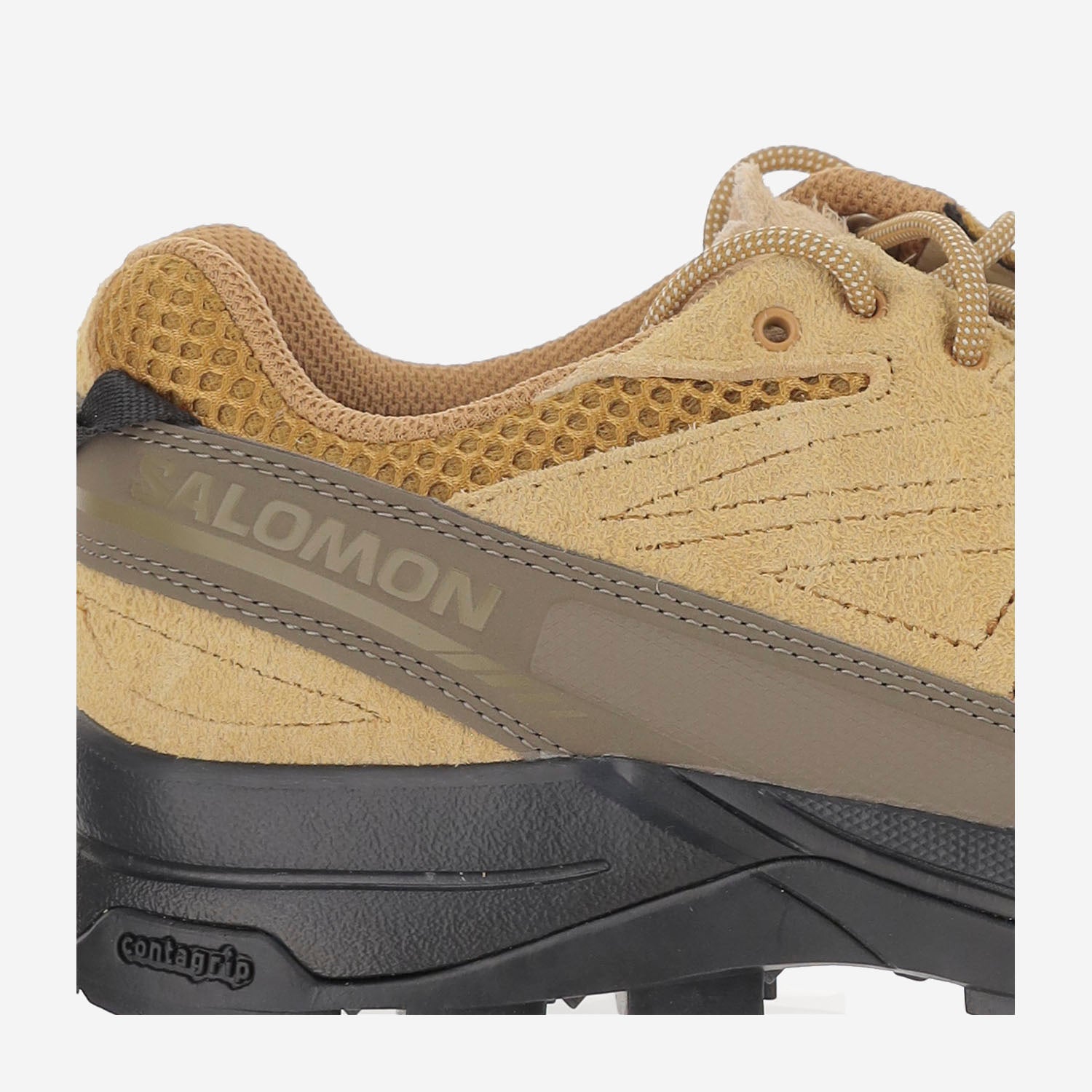 SNEAKERS X-ALP IN PELLE SCAMOSCIATA L47876300 BronzeBrownWoodThrushSafari SALOMON 