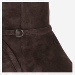 STIVALETTI CHARLY in pelle scamosciata 4837 SHADOWOAK SARTORE 