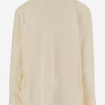 CAMICIA IN SETA CON FIOCCO W25110 0101 SASUPHI 