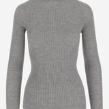 MAGLIA IN CASHMERE E SETA A COSTE W25613 0951 SASUPHI 