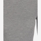 MAGLIA IN CASHMERE E SETA A COSTE W25613 0951 SASUPHI 