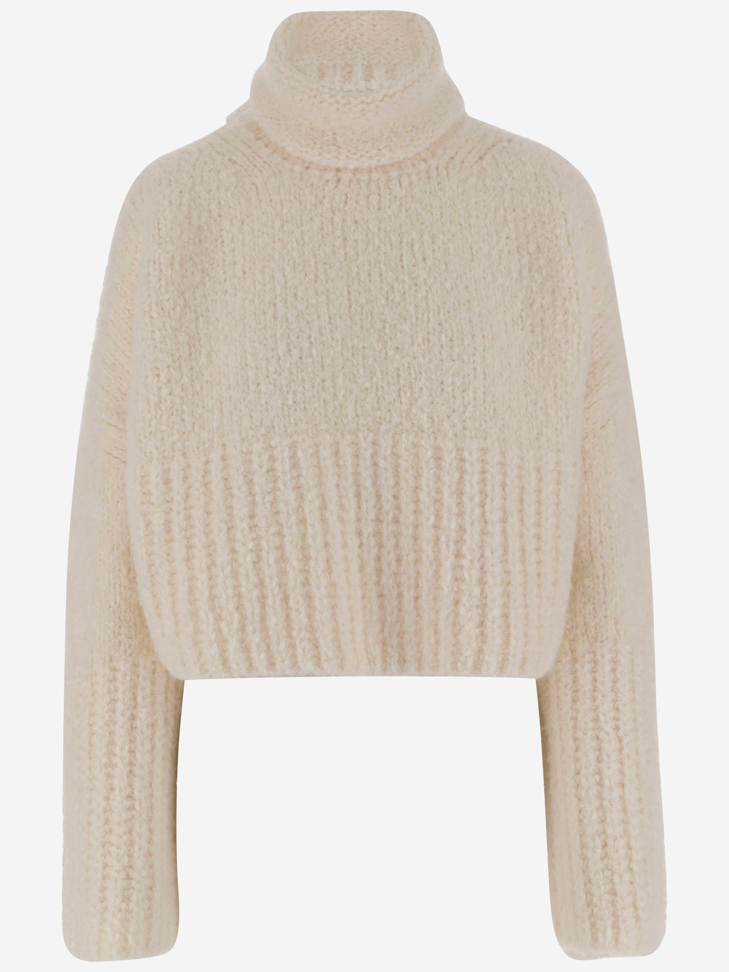 Maglia in misto cashmere a collo alto W25661 0101 SASUPHI 