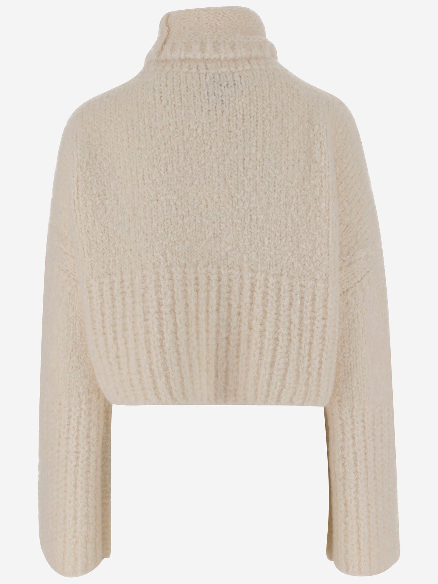 Maglia in misto cashmere a collo alto W25661 0101 SASUPHI 