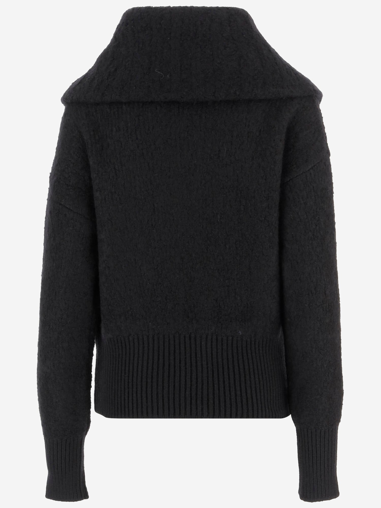 GIUBBOTTO TEDDY IN MISTO CASHMERE W25704 0900 SASUPHI 