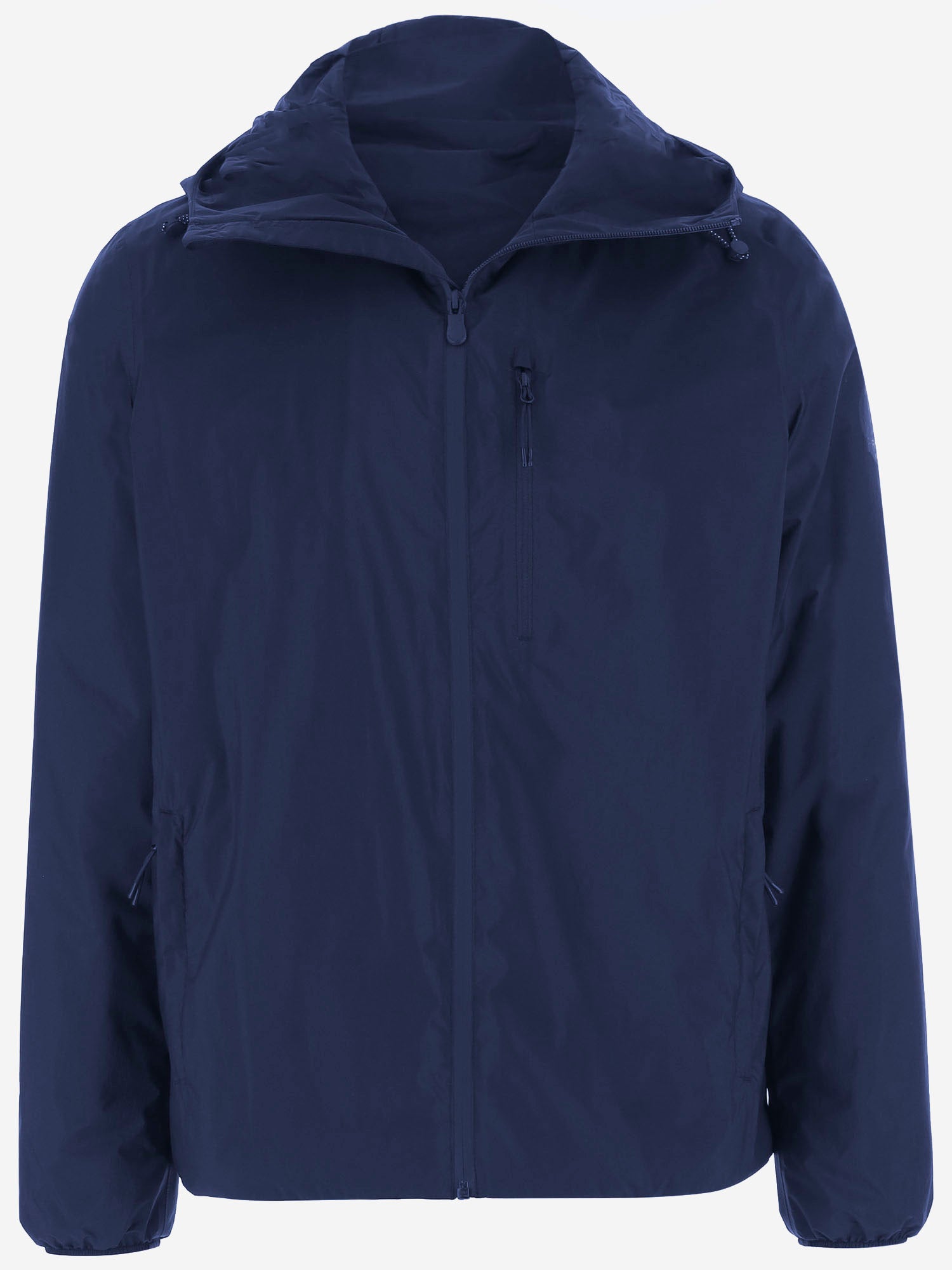 GIACCA LEGGERA CON CAPPUCCIO E TASCA SUL PETTO C32471M LITE2190017 SAVE THE DUCK 