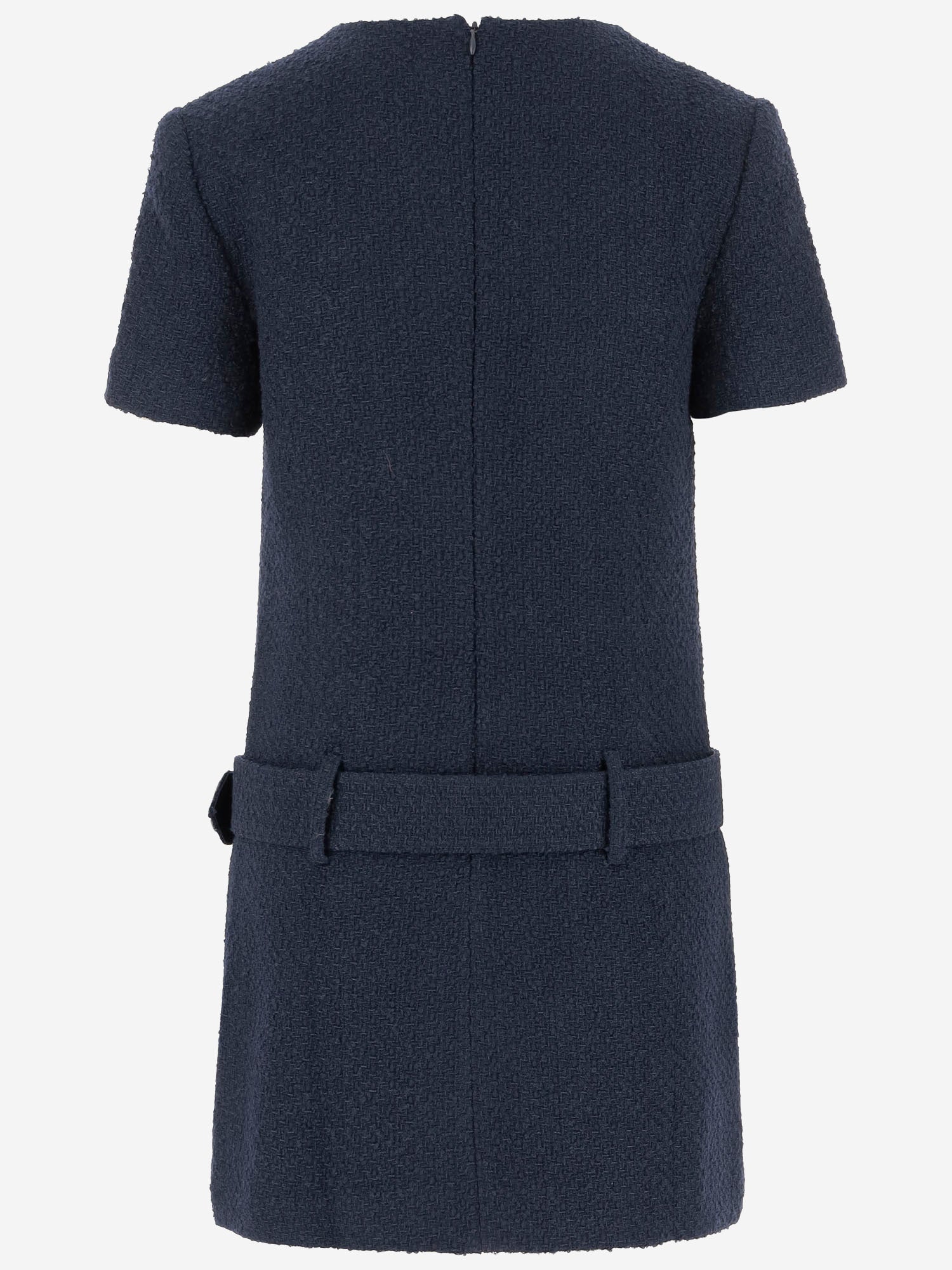 ABITO IN MISTO LANA PF25034SBL BLUE SELF PORTRAIT 