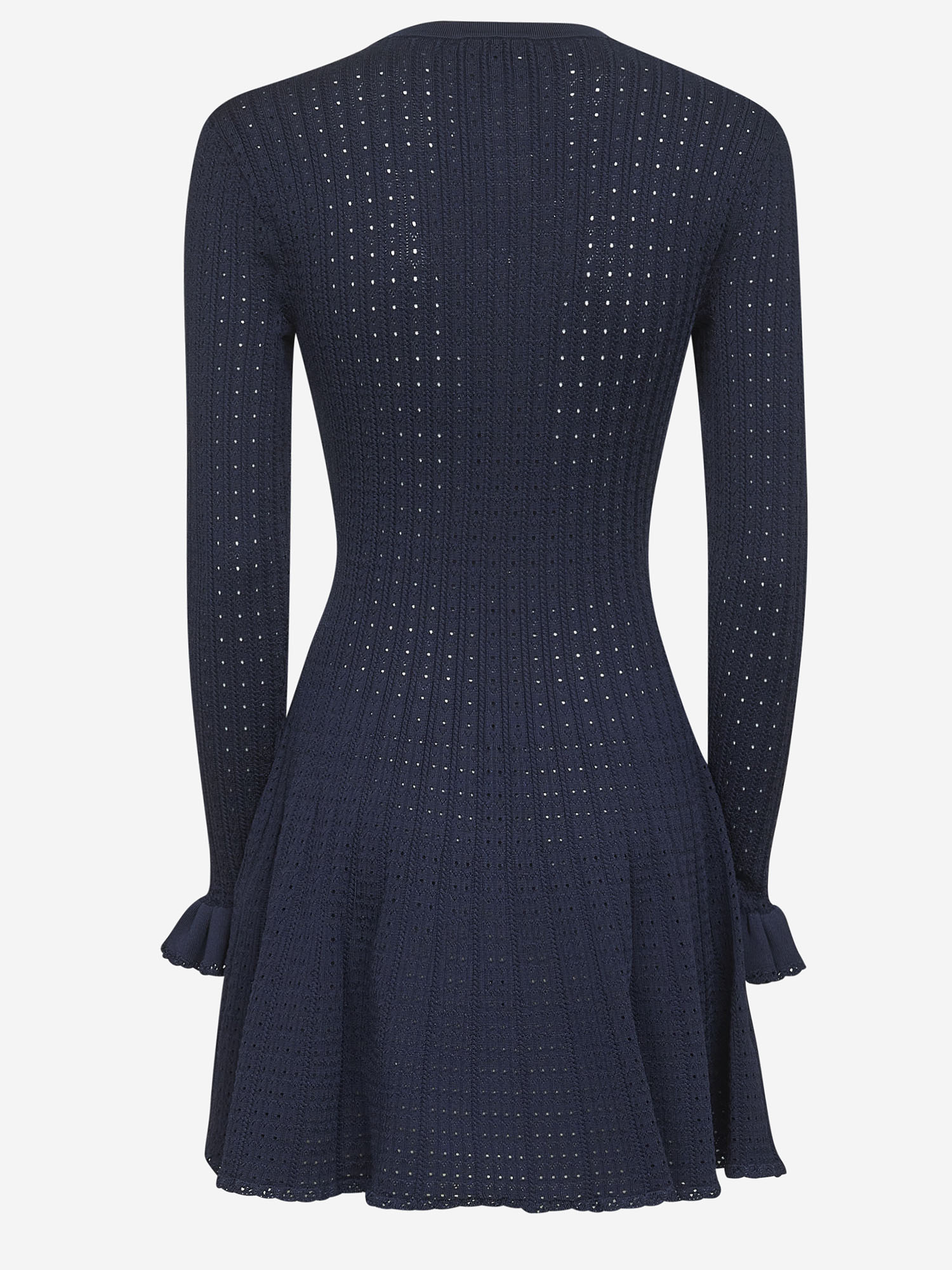 ABITO CORTO IN MISTO VISCOSA STRETCH PF25094SBL BLUE SELF PORTRAIT 
