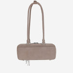 Borsa in pelle scamosciata PF25315AGR GREY SELF PORTRAIT 