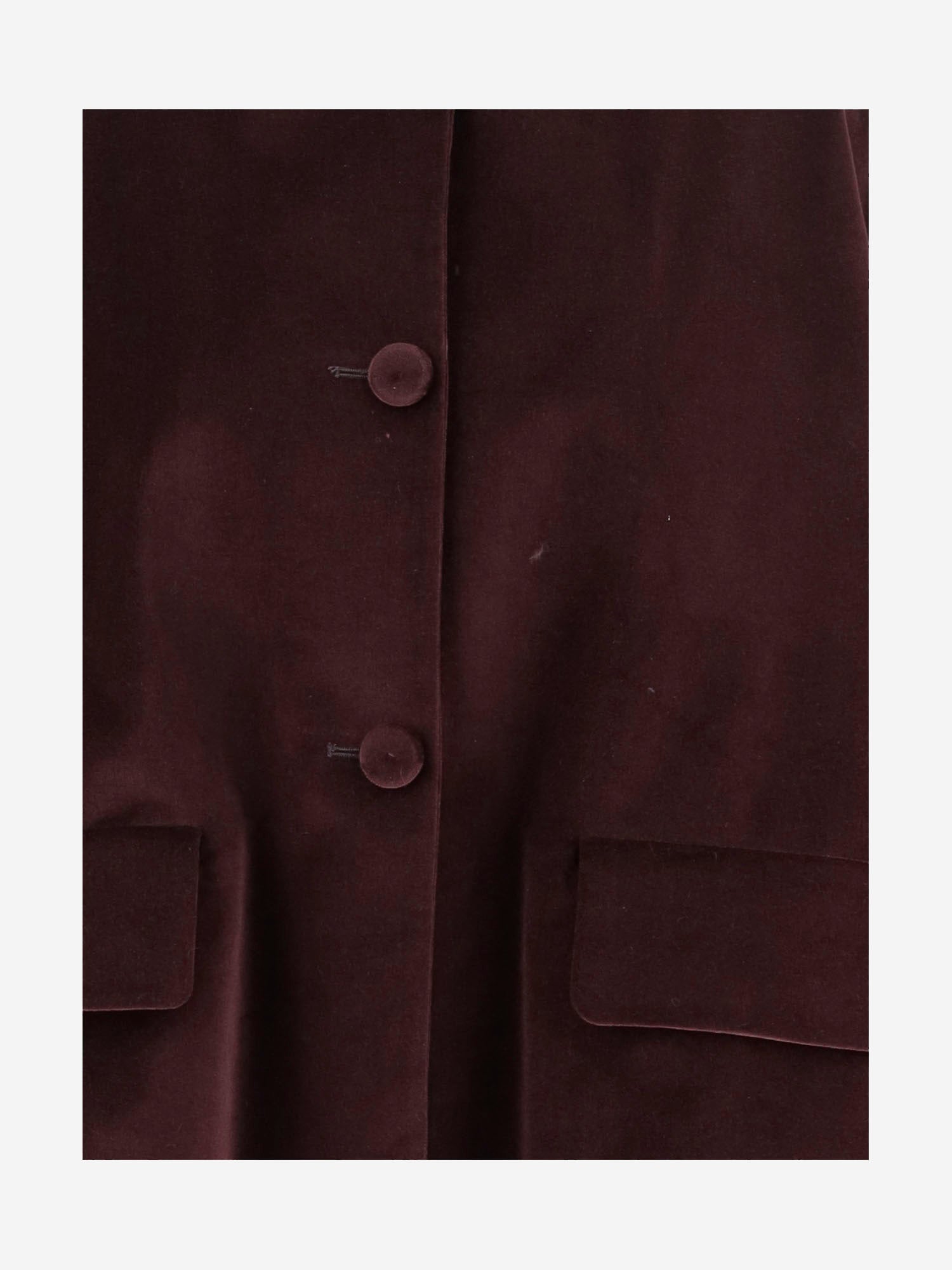 GIACCA IN VELLUTO DI COTONE A2667 4500457 SOI 