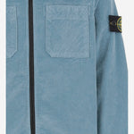 CAMICIA IN VELLUTO DI MISTO COTONE STRETCH 1200003 S0199V004A STONE ISLAND KIDS 