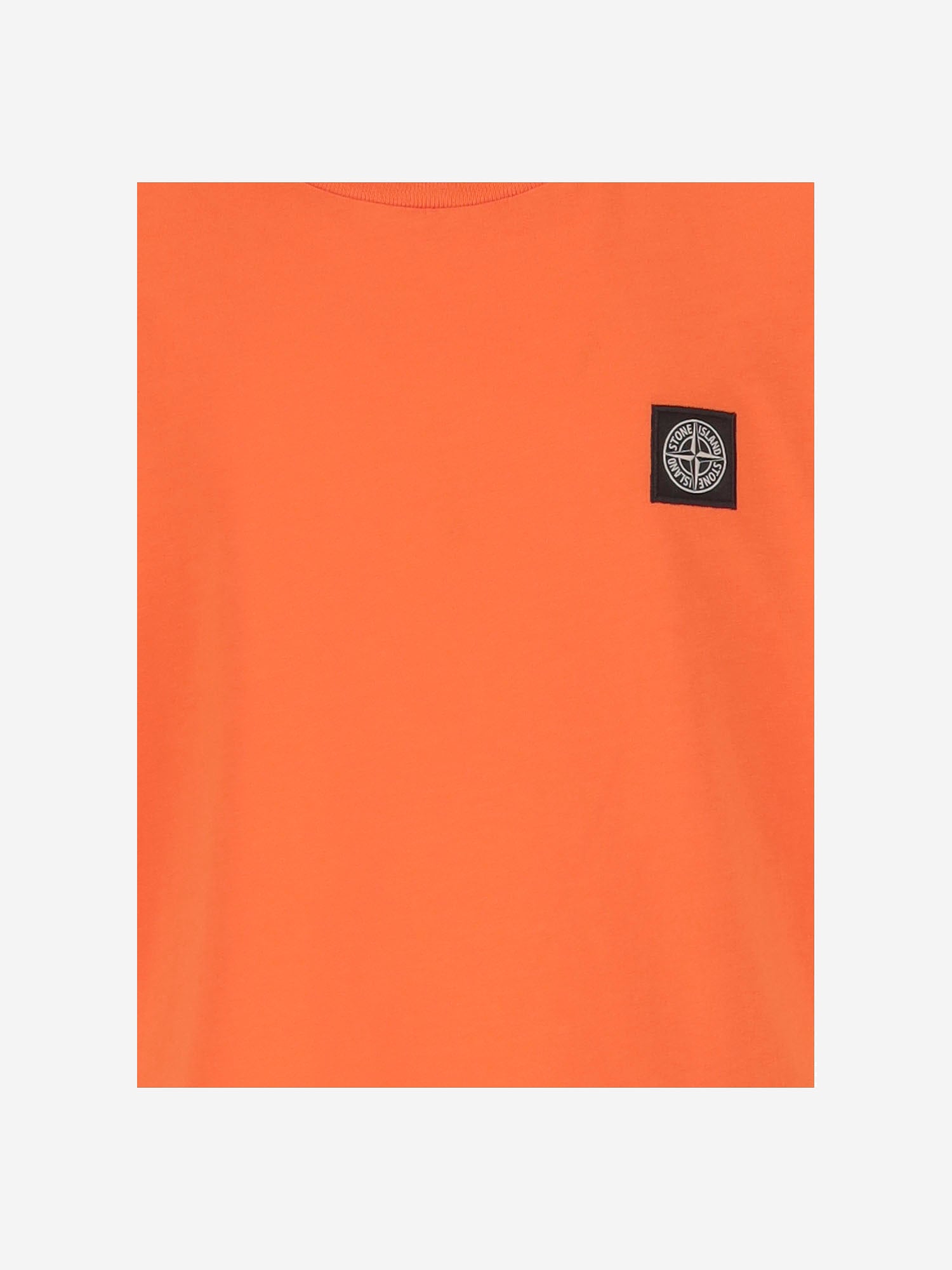 T-SHIRT IN COTONE CON LOGO 2100002 S0047V0036 STONE ISLAND KIDS 