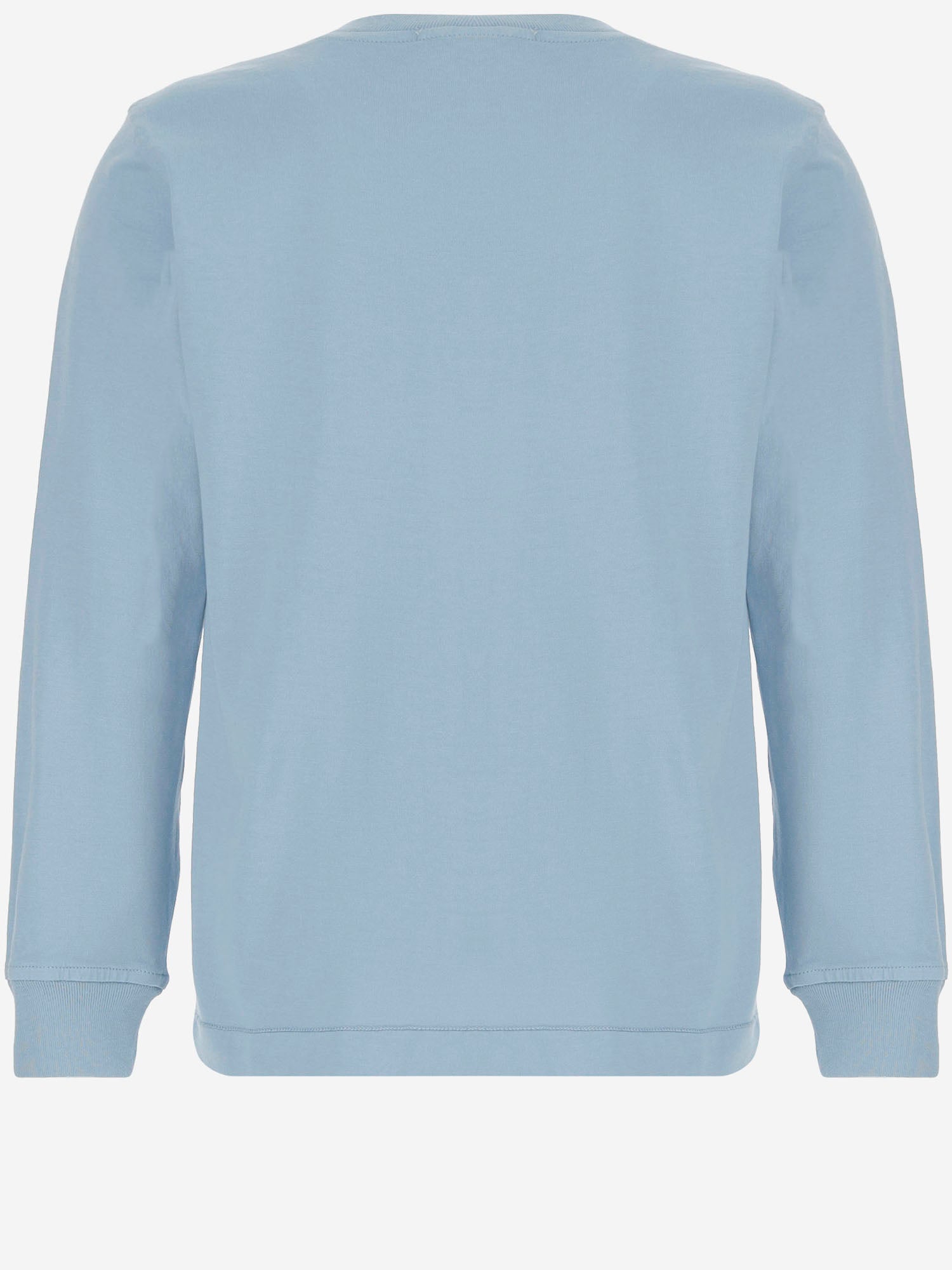 T-SHIRT MANICHE LUNGHE IN COTONE CON LOGO 2100003 S0047V004A STONE ISLAND KIDS 