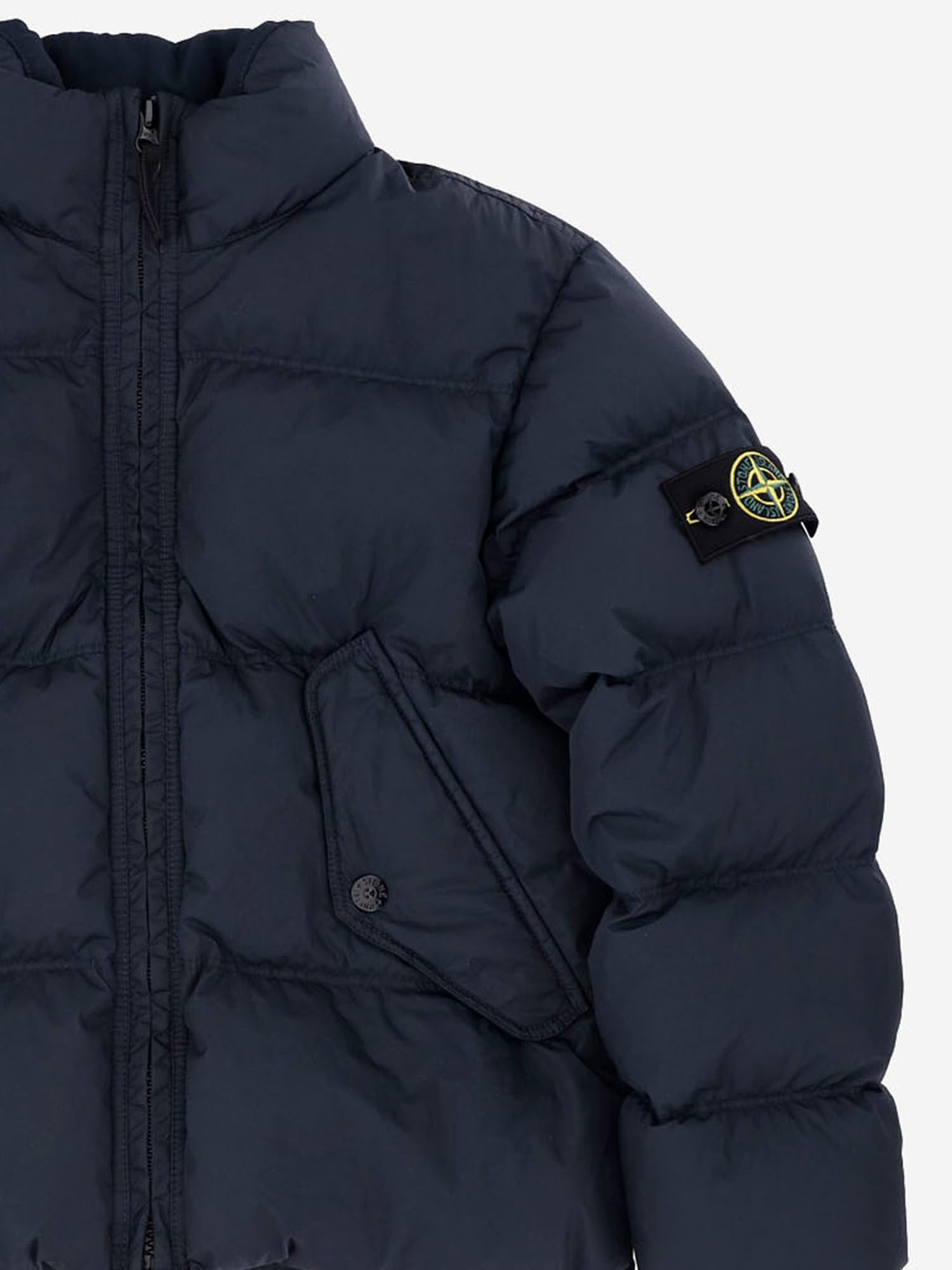 PIUMINO IMBOTTITO IN NYLON 4100005 S0A23V0020 STONE ISLAND KIDS 