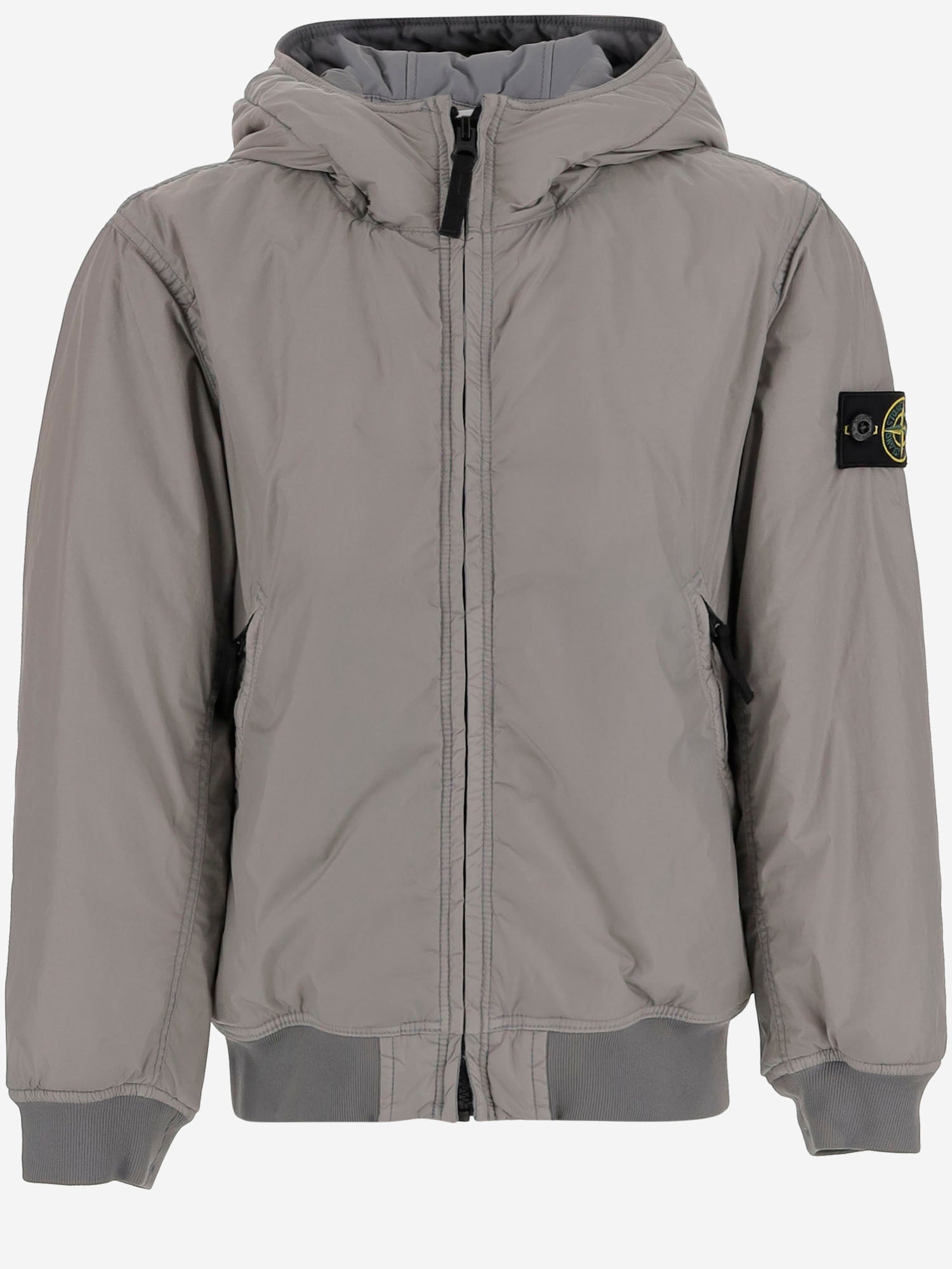GIACCA IN NYLON CON LOGO 4100007 S0A23V0064 STONE ISLAND KIDS 