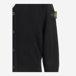 CARDIGAN IN MISTO LANA CON LOGO 5100001 S00M1V0029 STONE ISLAND KIDS 