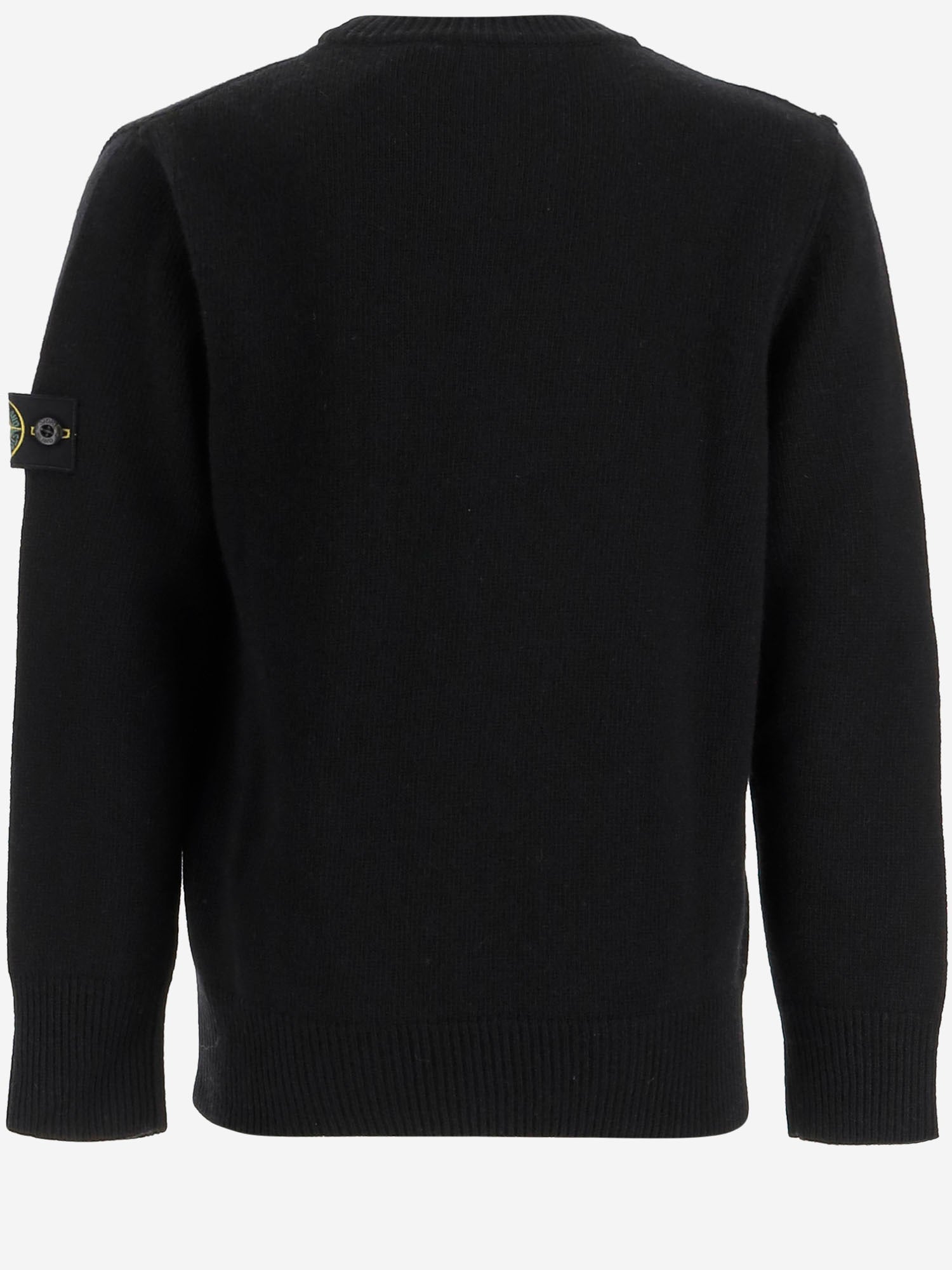 MAGLIONE IN MISTO LANA E VISCOSA 5100002 S00M1V0029 STONE ISLAND KIDS 