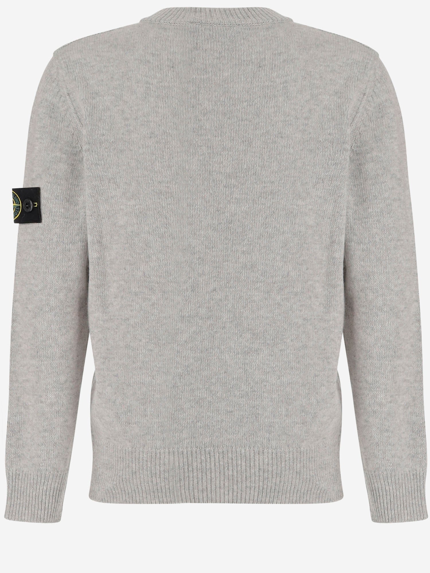 MAGLIONE IN MISTO LANA E VISCOSA 5100002 S00M1V0M64 STONE ISLAND KIDS 