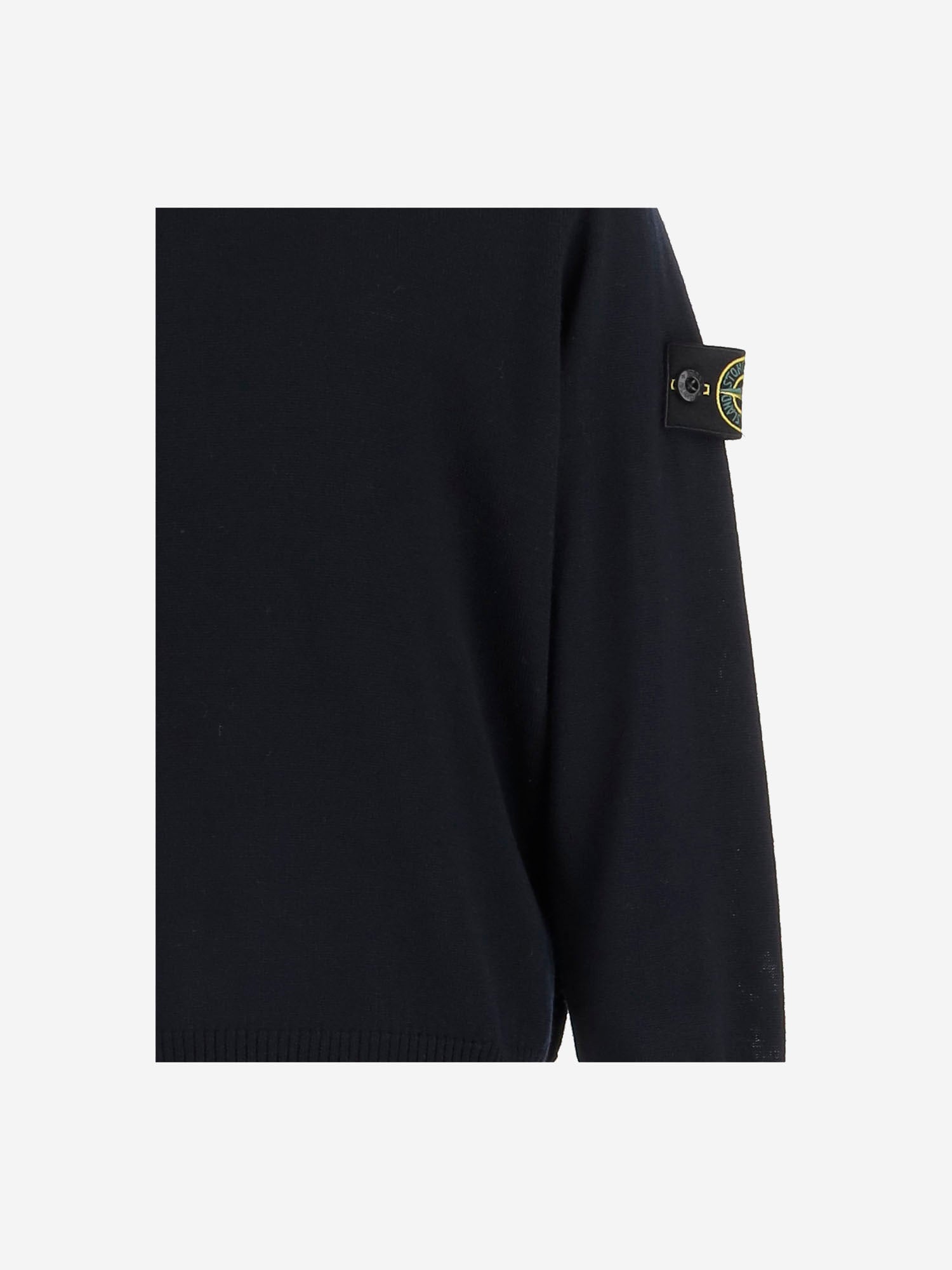 MAGLIONE IN LANA CON LOGO 5100009 S0C04V0020 STONE ISLAND KIDS 