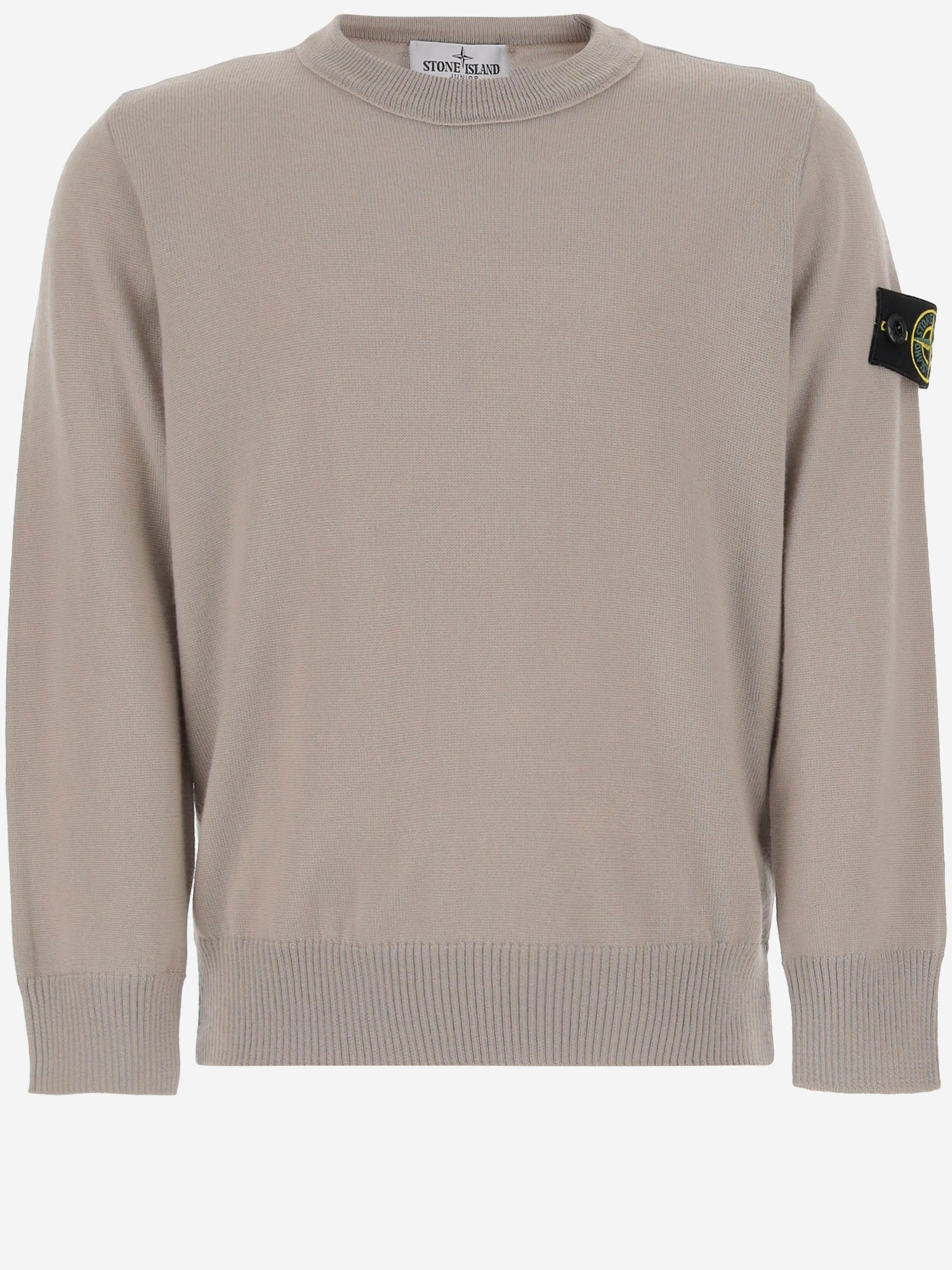 MAGLIONE IN LANA CON LOGO 5100009 S0C04V0095 STONE ISLAND KIDS 