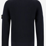 MAGLIONE CON ZIP IN LANA VERGINE 5100012 S0C02V0020 STONE ISLAND KIDS 