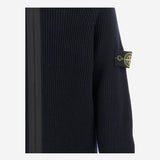 MAGLIONE CON ZIP IN LANA VERGINE 5100012 S0C02V0020 STONE ISLAND KIDS 