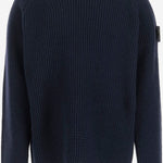 MAGLIONE IN MISTO LANA CON LOGO 5100015 S00M9V0020 STONE ISLAND KIDS 