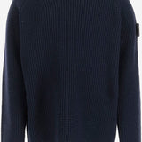 MAGLIONE IN MISTO LANA CON LOGO 5100015 S00M9V0020 STONE ISLAND KIDS 