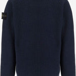 MAGLIONE IN MISTO LANA CON LOGO 5100015 S00M9V0020 STONE ISLAND KIDS 