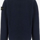 MAGLIONE IN MISTO LANA CON LOGO 5100015 S00M9V0020 STONE ISLAND KIDS 