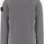 MAGLIONE IN MISTO LANA CON LOGO 5100015 S00M9V0M67 STONE ISLAND KIDS 