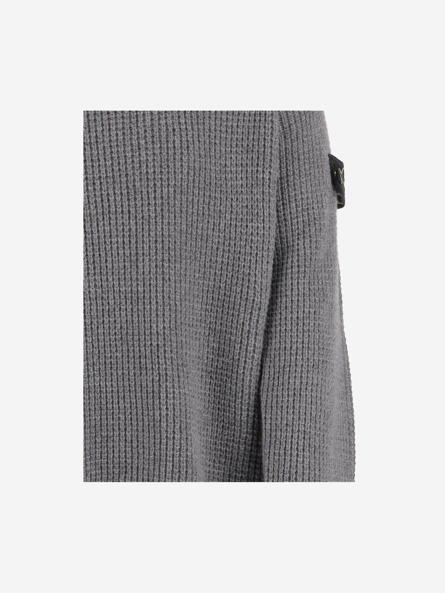 MAGLIONE IN MISTO LANA CON LOGO 5100015 S00M9V0M67 STONE ISLAND KIDS 