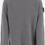 MAGLIONE IN MISTO LANA CON LOGO 5100015 S00M9V0M67 STONE ISLAND KIDS 