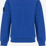 FELPA IN COTONE STRETCH CON LOGO 6100001 S0A20V0022 STONE ISLAND KIDS 