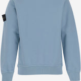 FELPA IN COTONE STRETCH CON LOGO 6100001 S0A20V004A STONE ISLAND KIDS 