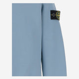 FELPA IN COTONE STRETCH CON LOGO 6100001 S0A20V004A STONE ISLAND KIDS 