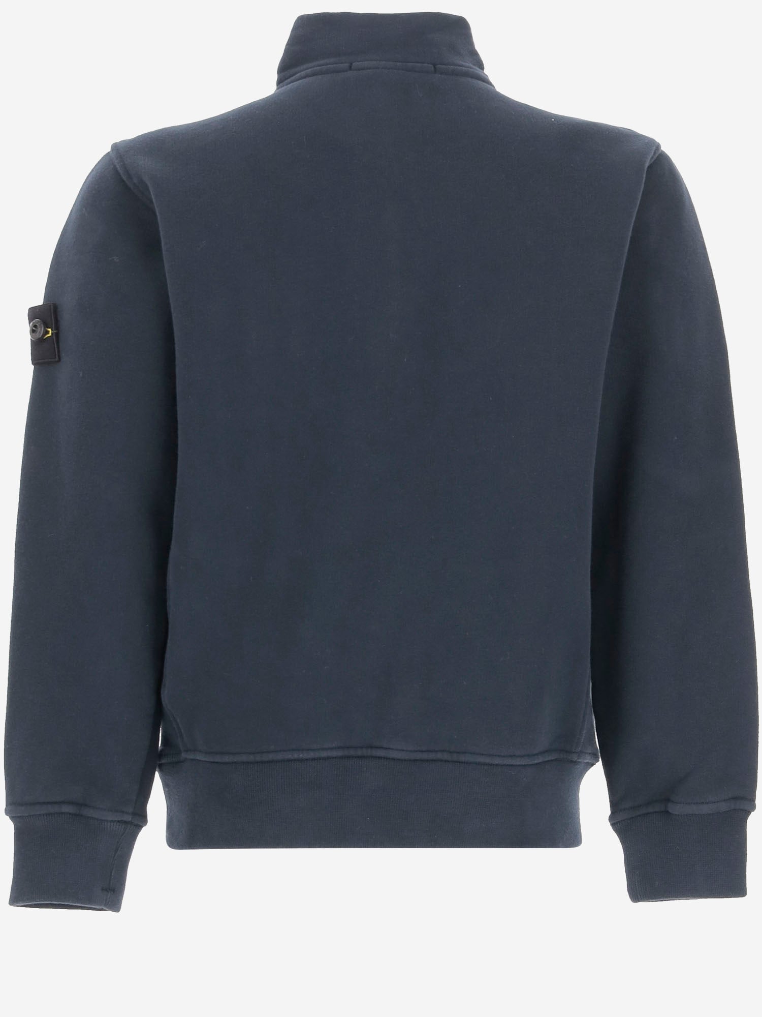 FELPA IN COTONE CON LOGO 6100012 S0A20V0020 STONE ISLAND KIDS 