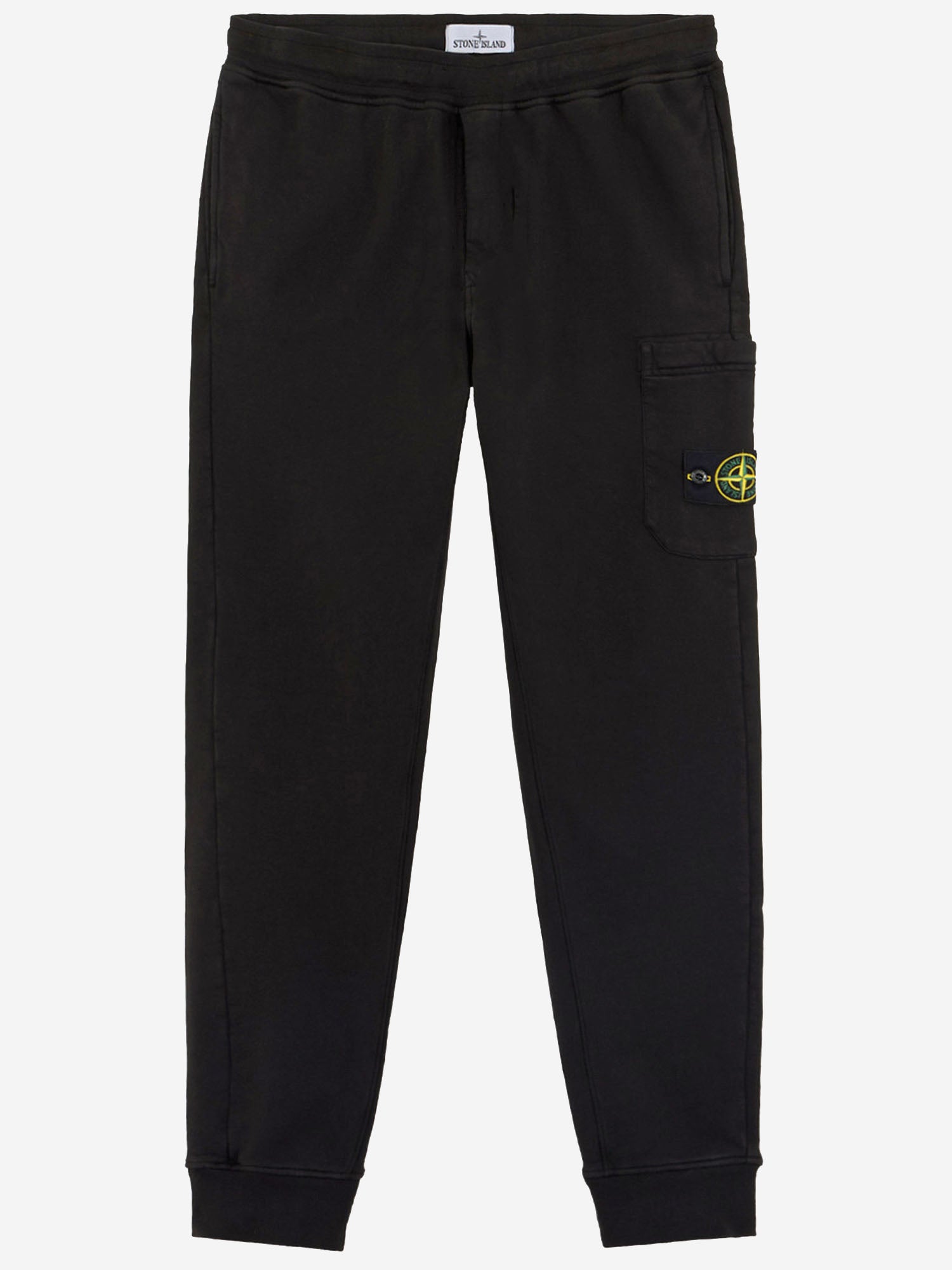 PANTALONI IN COTONE CON LOGO 6200001 S0A20V0029 STONE ISLAND KIDS 