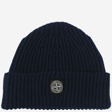 BEANIE IN MISTO LANA CON LOGO N100007 S0C03V0020 STONE ISLAND KIDS 