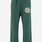 PANTALONI JOGGER IN COTONE CON LOGO SG2520103 HUNTERGREEN SUMMER GAMES 
