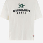 T-SHIRT IN COTONE CON LOGO SG2510101 ORGANICCOTTON SUMMER GAMES 