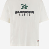 T-SHIRT IN COTONE CON LOGO SG2510101 ORGANICCOTTON SUMMER GAMES 