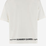 T-SHIRT IN COTONE CON LOGO SG2510101 ORGANICCOTTON SUMMER GAMES 