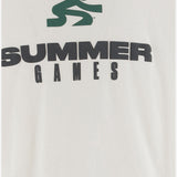 T-SHIRT IN COTONE CON LOGO SG2510101 ORGANICCOTTON SUMMER GAMES 