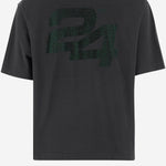 T-SHIRT IN COTONE CON LOGO IN STRASS SG2510104 JETBLACK SUMMER GAMES 