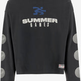FELPA IN COTONE CON LOGO SG2510109 JETBLACK SUMMER GAMES 